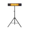 standing carbon infrared patio heater